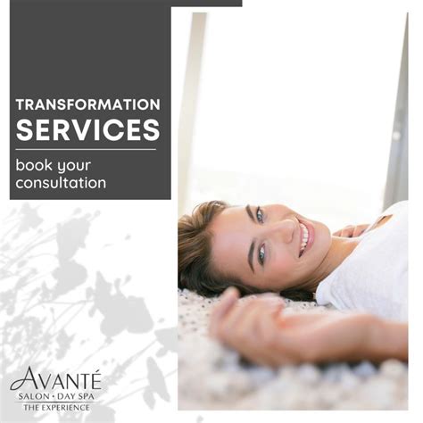 avante salon day spa transformation services