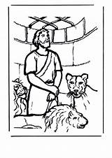 Leeuwenkuil Kleurplaat Bijbel Kleurplaten sketch template