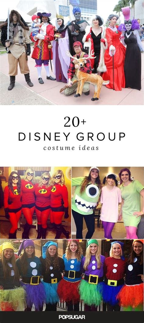 50 Group Disney Costume Ideas For You And Your Squad To