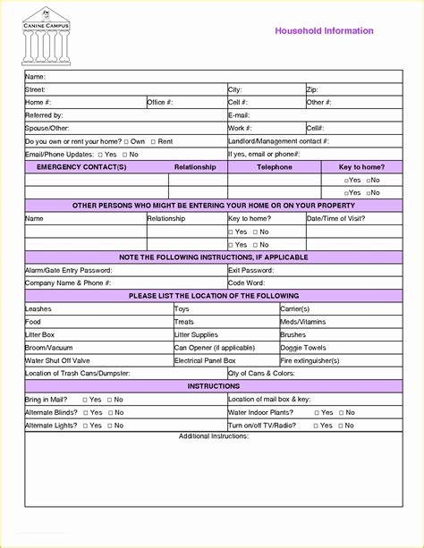 pet sitter contract template   pet sitting contract form  reb