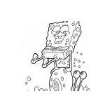 Gary Spongebob Coloring Surfnetkids sketch template