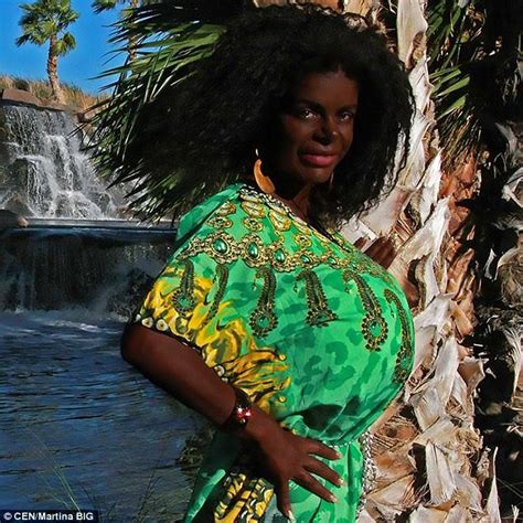 martina big claims her hair is now naturally african daily mail online