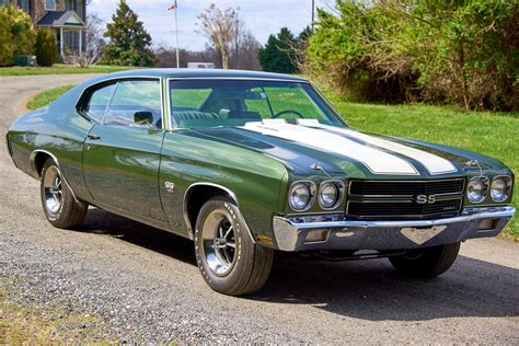 powered  chevrolet chevelle ss coupe  speed  sale  bat