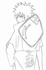 Naruto Hokage Wonder Shippuden Coloriages Sasuke sketch template