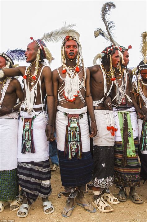 the wodaabe wife stealing festival where men dress up to