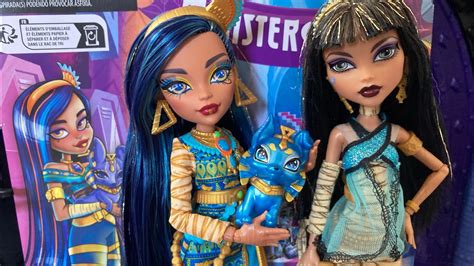 monster high  cleo de nile doll unboxing  review    comparisons youtube