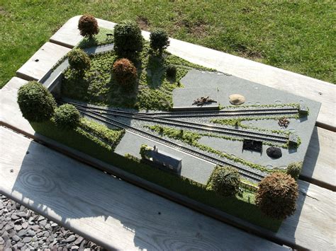 organizer model train layout baseboard diy rail road