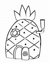 Esponja Pineapple Dom Spongeboba Pintar Squidward Kolorowanka Doodle Squarepants Sponge Spongebobs Dibujosfaciles Patricio Fáciles Perla Piña Druku Dibujoimagenes Familyfriendlywork Debajo sketch template