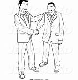 Shaking Hands People Drawing Clipart Getdrawings sketch template