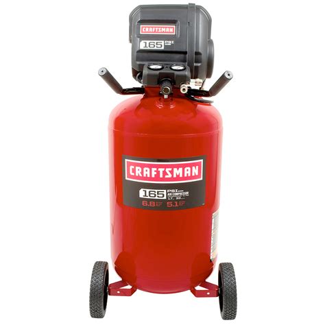 craftsman  gallon hp vertical air compressor  max psi red