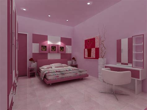 inspirasi desain interior kamar tidur simpel modern