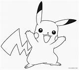 Pikachu Coloring Pages Kids Printable Pokemon Cool2bkids Cartoon Sheets Choose Board Cards sketch template