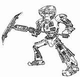 Bionicle Kolorowanki Ninjago Bionicles Dla Ausmalbild Knights Kaynak Wydruku sketch template