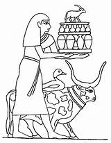 Coloring Pages Mesopotamia Popular sketch template