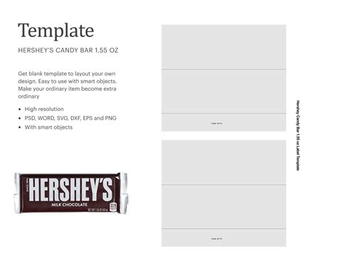 candy bar label template template