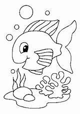 Colorir Peixe Peixinho Colorat Peixes Riscos Pesci Pez Pintura Nadando Coloriage Poissons Algas Pestisori Animale P49 Marinas Pesce Fofinho Animalitos sketch template