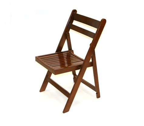brown wooden folding chair hire  weddings  event hire