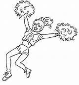 Coloring Pages Cheerleading Kids Betty Cheerleader Sheets Adult Veronica Archie Cheer Comic Comics Printable Color Sports Colouring Drawings Bratz Choose sketch template