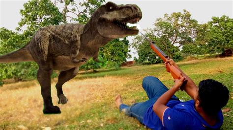 T Rex Chase Jurassic World Fan Movi Part 02 Dinosaur Movie In