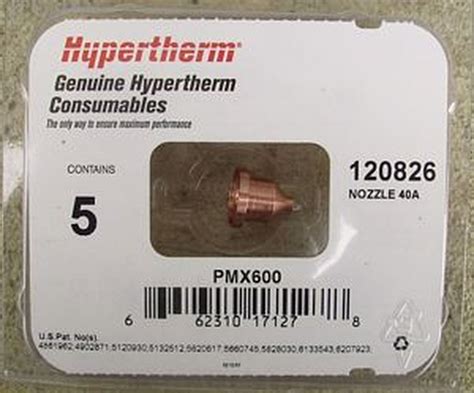 hypertherm powermax  nozzle  pack western canada welding products
