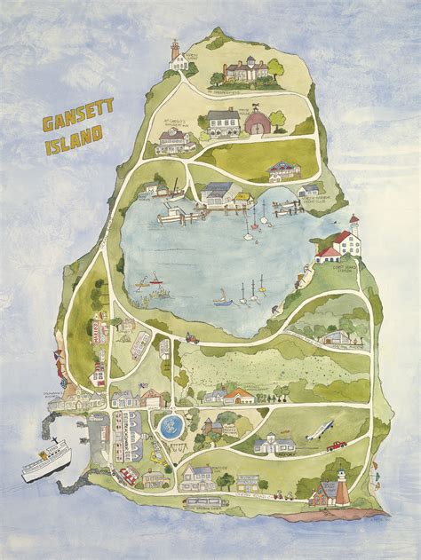 map  gansett island marie force