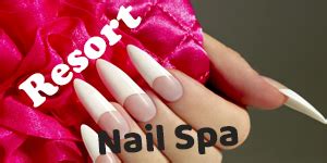 resort nail spa prices services  contact details