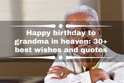 happy birthday  grandma  heaven   wishes  quotes tuko