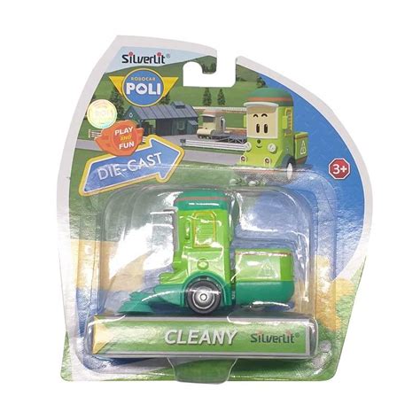 jual silverlit  robocar poli cleany figure diecast  seller hayuna toys official store