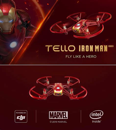 dji ryze tello iron man review whats  difference  drone review