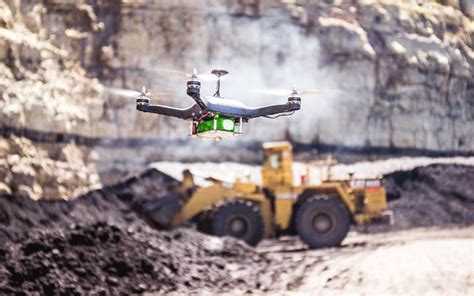 bringing drones  mining