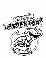 Laboratory Coloring Pages Dexter Color Getcolorings sketch template