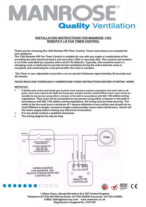wiring diagram manrose extractor fans wiring diagram