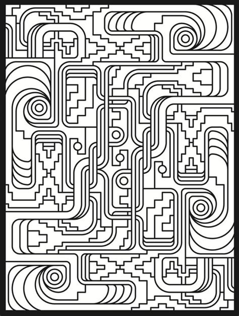 art deco patterns coloring pages  adults