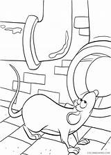 Ratatouille Coloring4free sketch template