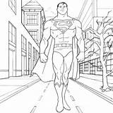 Metropolis Coloring sketch template