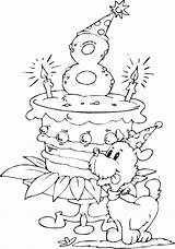 Coloring Birthday Cake Anniversaire Coloriage Age Happy Pages Ans Dessin Color Joyeux Verjaardag 8th Kleurplaten Imprimer Gateau Colorier Printable Girl sketch template