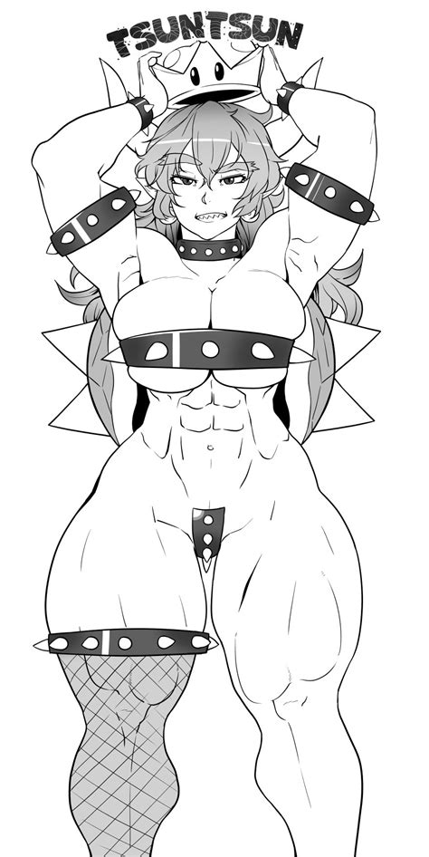 Rule 34 Abs Big Breasts Bowsette Breasts Female