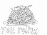 Figgy Pudding Colouring Christmas Myths Curricular Beliefs Legends Topics Primary Teaching Cross Resources sketch template