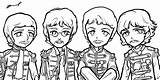 Beatles Coloring Pages Printable Getcolorings Color sketch template