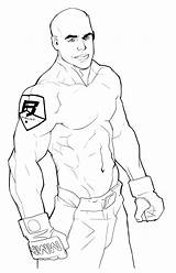 Ufc Coloring Sheets Pages Template sketch template