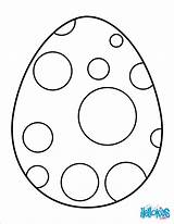 Egg Coloring Dinosaur Easter Pages Printable Polka Dot Dots Color Chocolate Eggs Template Blank Hellokids Print Colouring Clipart Plain Clip sketch template