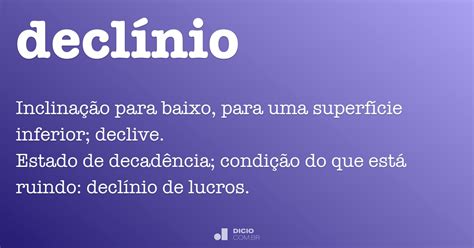 declinio dicio dicionario  de portugues