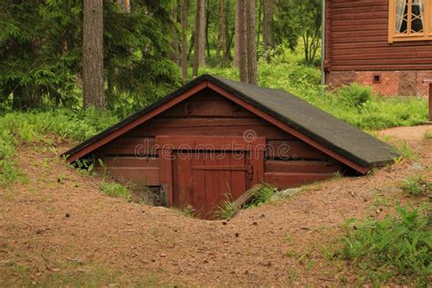 dugout shelter stock image image  outdoor antiquated