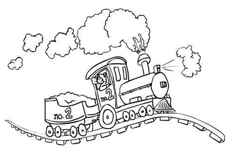 train coloring pages  kids train coloring pages train cartoon