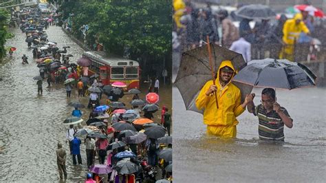 heavy rains continue to lash mumbai rail services hit worli sea link