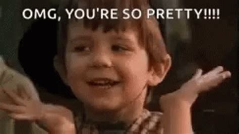 omg youre  pretty kid gif omgyouresopretty kid smile discover share gifs