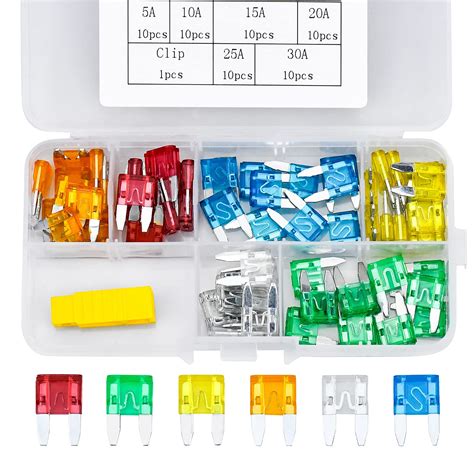 buy micro car fuses mini automotive fuse assorted auto standard blade fuses replacement kit