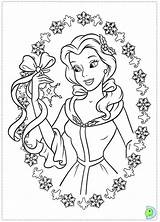Christmas Pages Coloring Cartoon Characters Princess Getcolorings Color Print Printable Disney sketch template