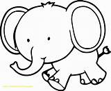 Elephant Coloring Pages Baby Cute Kids Drawing Cartoon Color Printable Small Colouring Print Kindergarten Getcolorings Clipartmag Getdrawings Activityshelter Elegant sketch template