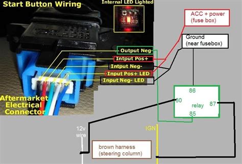 ctr push start button diy install wpics  wiring diagram page   generation honda